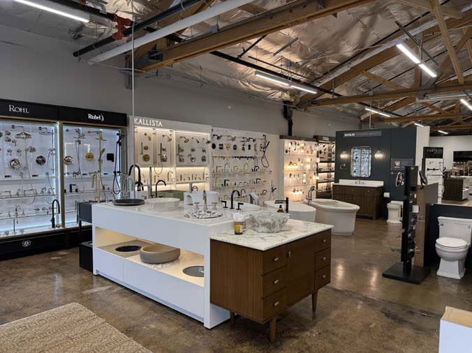 View of the FACETS of Chicago Kitchen & Bath Showroom